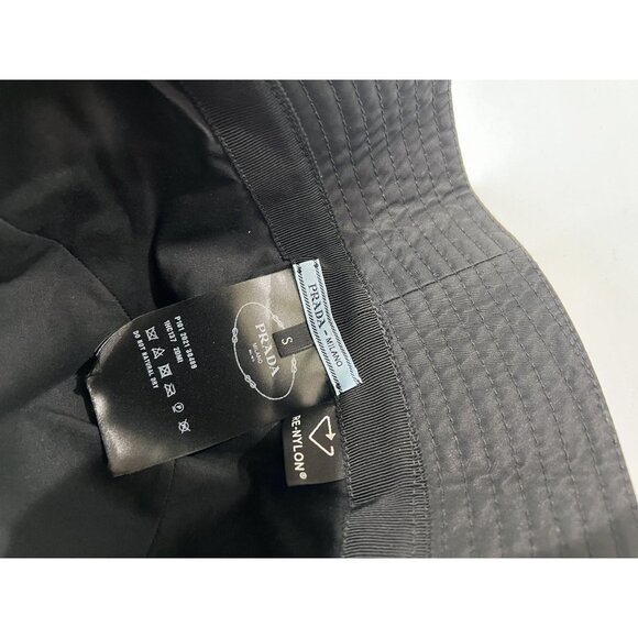 Prada Re-Nylon Bucket Hat in Black - Picture 4 of 4